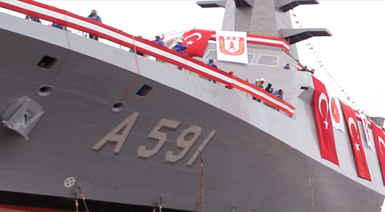 Türk donanmasında bir ilk! Milli istihbarat gemisi Ufuk göreve hazır
