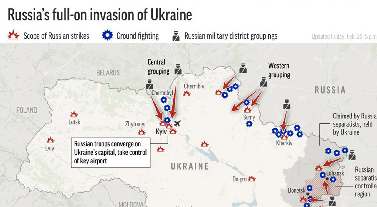 Rusya saldırısında 3. gün! Kiev direniyor | Dakika dakika gelişmeler...