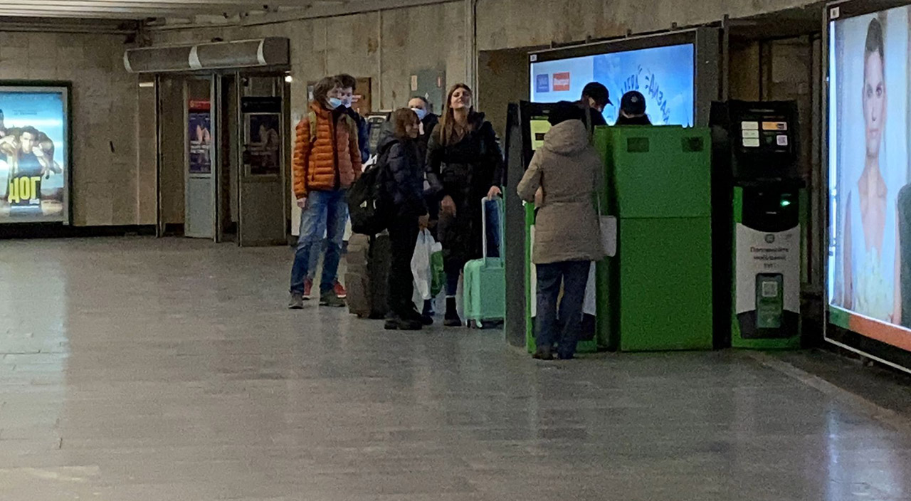 Ukrayna halkı, şehri terk etmeye başladı