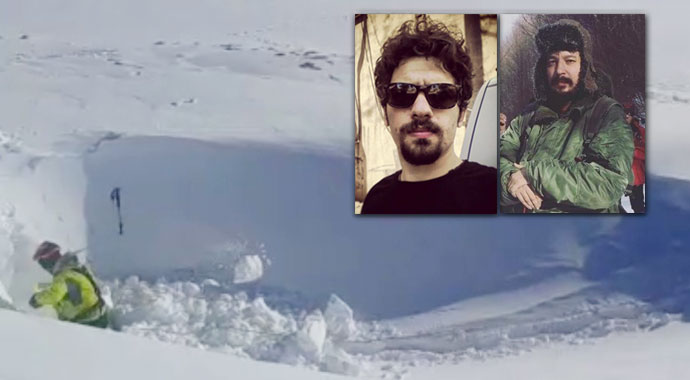 Uludağ'da kayıp iki dağcının sığınabileceği mağarada kazı çalışması başlatıldı