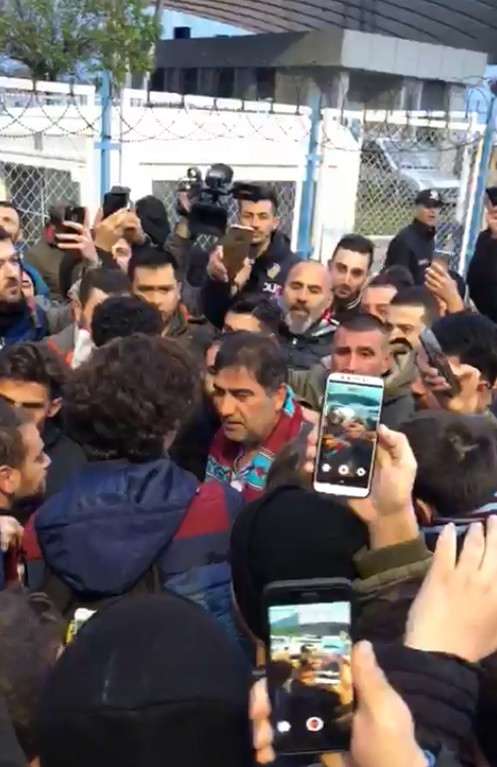 Ünal Karaman Trabzon’dan ayrıldı