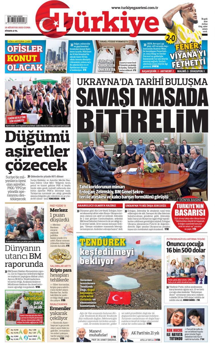 Savaş, müzakere masasında bitebilir