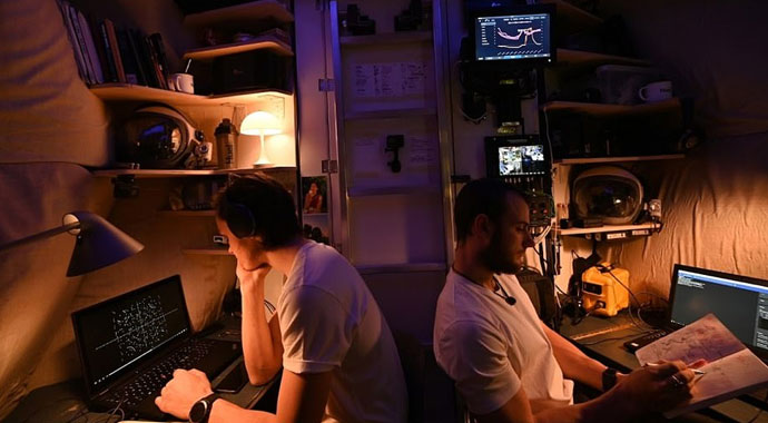 Ay'daki ortamı kutuplarda araştırdılar