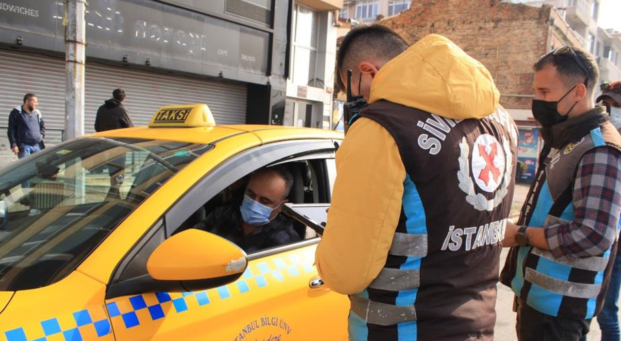 Kadıköy'de taksilere yönelik denetimler gerçekleşti
