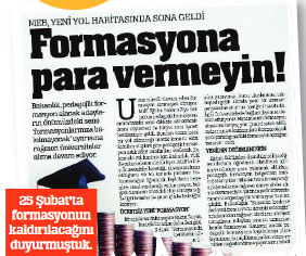 Pedagojik formasyon kalktı Pedagojik formasyon kalktı