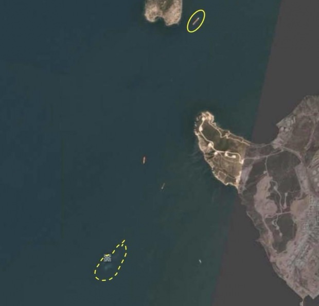 İşte Foça'daki petrol skandalının uydu görüntüleri