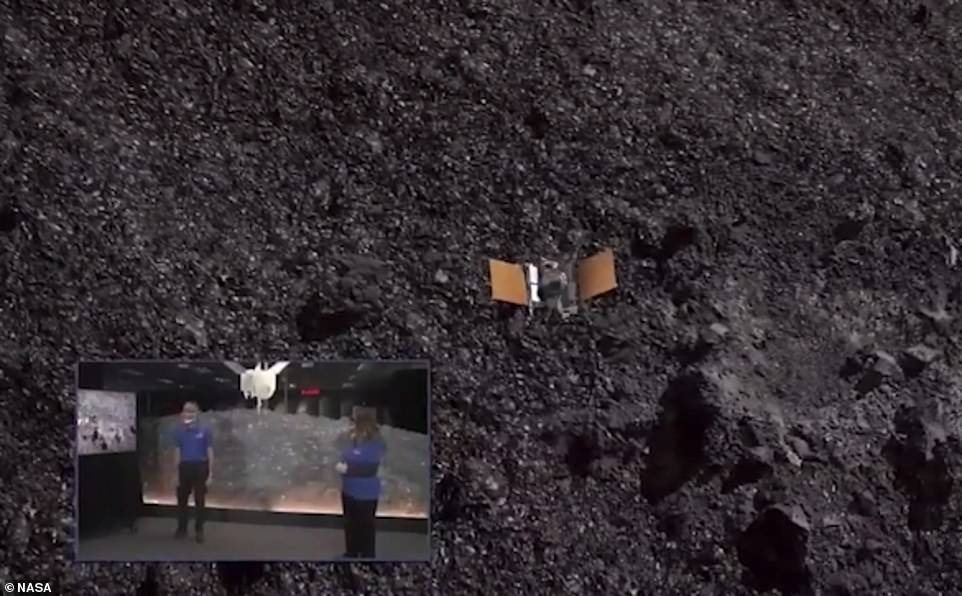 Uzay aracından tarihi dokunuş: OSIRIS-REx, Bennu asteroidine indi