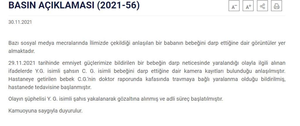 Gaziantep'te akılalmaz olay!  3 aylık bebeğe öldüresiye döven cani baba tutuklandı