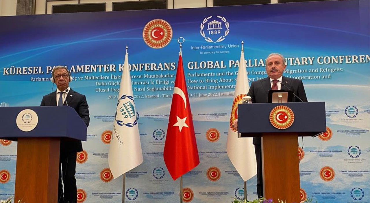 TBMM Başkanı Şentop: Türkiye göç meselesi konusunda yalnız bırakıldı