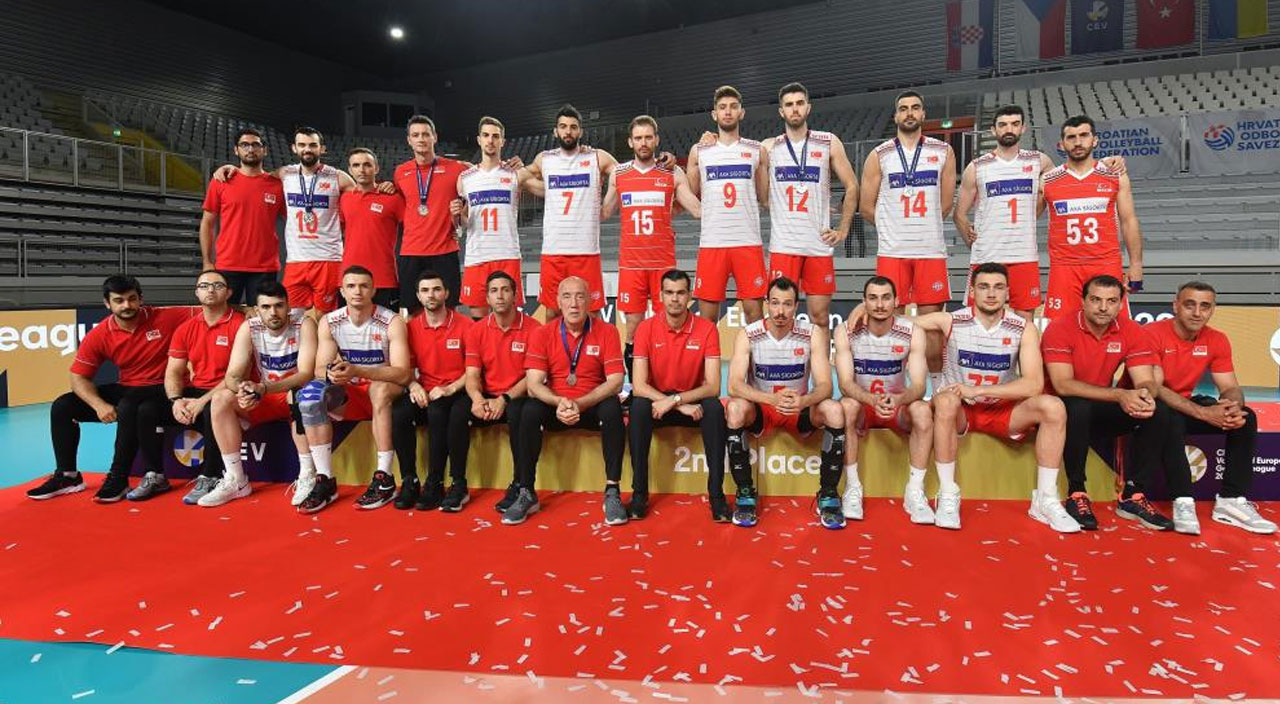 A Milli Erkek Voleybol Takımı CEV Avrupa Altın Ligi’nde ikincilikle yetindi