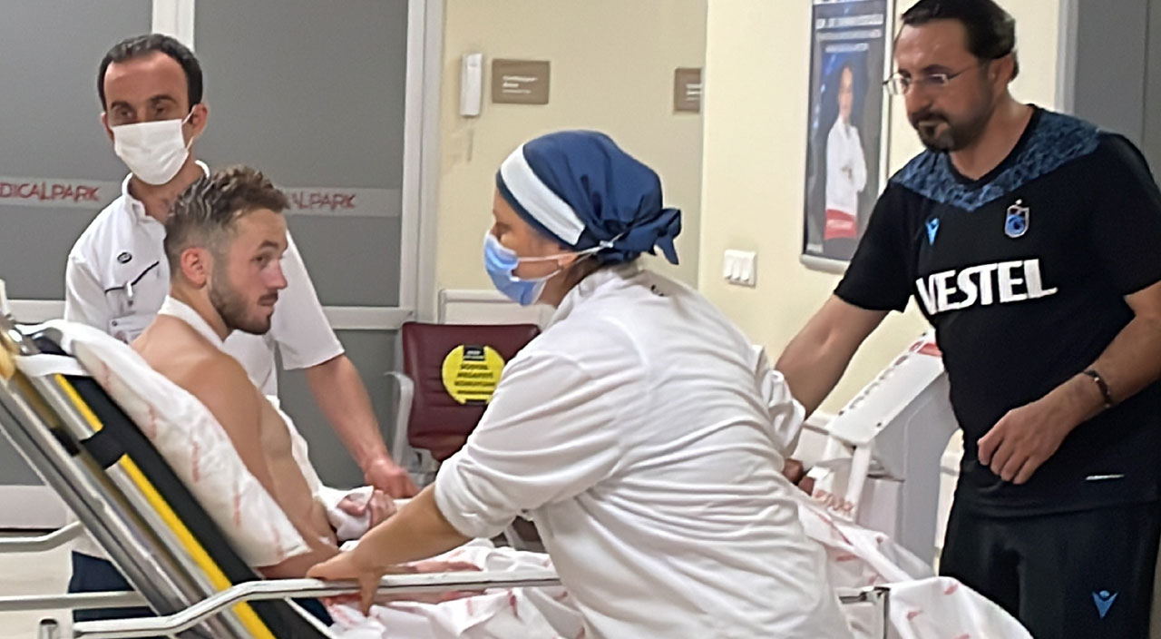 Edin Visca'nın durumu nasıl? Yere yığıldı, sahaya ambulans girdi!