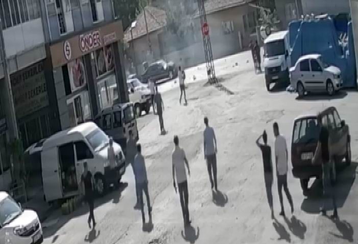 Vatandaşları şoka sokan kaza