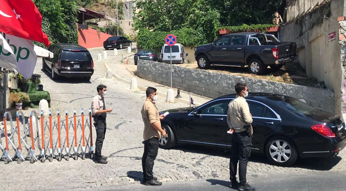 Erdoğan ile Abbas görüşmesi sona erdi