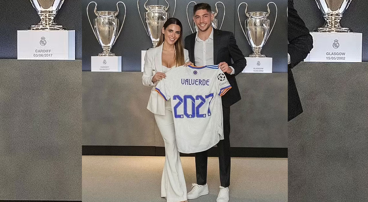 Federico Valverde Şampiyonlar Ligi finalinden sonra evine giremeyecek! Eşini kızdıran espri dünya gündeminde... Federico Valverde Şampiyonlar Ligi finalinden sonra evine giremeyecek! Eşini kızdıran espri dünya gündeminde...