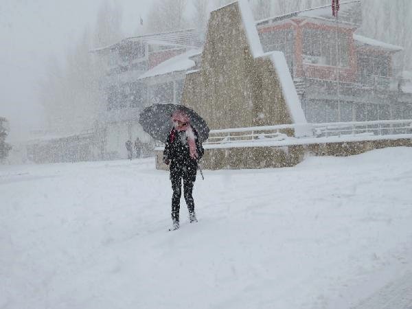 Van'da 14 yerleşimin yolu kardan kapandı
