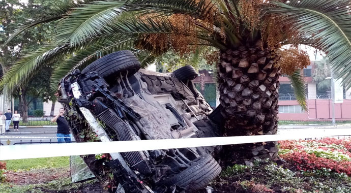 Vatan Caddesinde trafik kazası: 1 yaralı