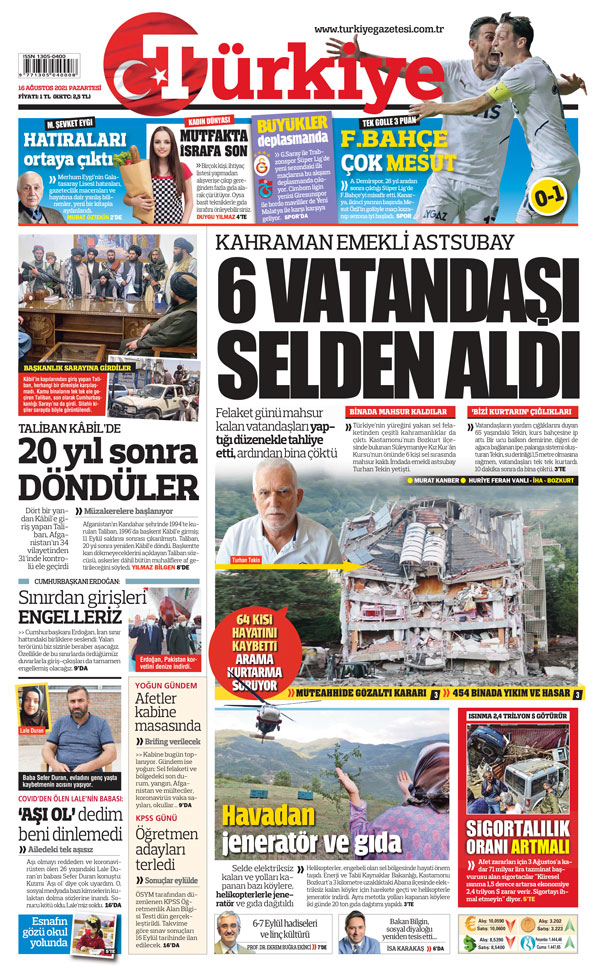 Altı kişiyi iple kurtardı