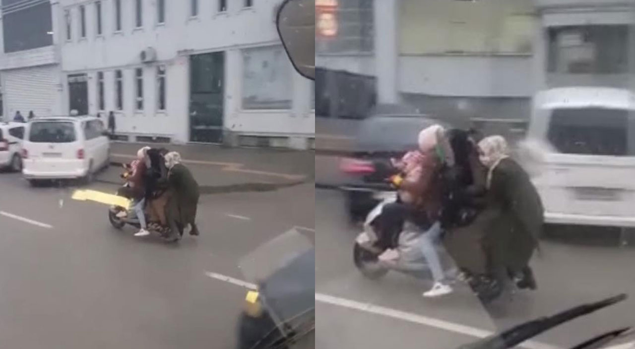 Trafikte tehlikeli yolculuk: “Bu kadarına da pes” Trafikte tehlikeli yolculuk: “Bu kadarına da pes”