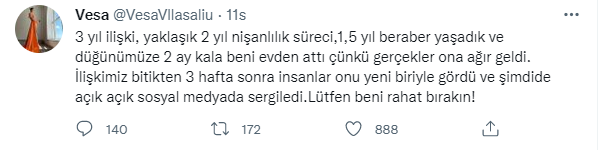 Berisha'nın eski nişanlısı Vesa Vllasaliu'dan olay itiraf! Fenerbahçe'nin neden gözden çıkardığı belli oldu