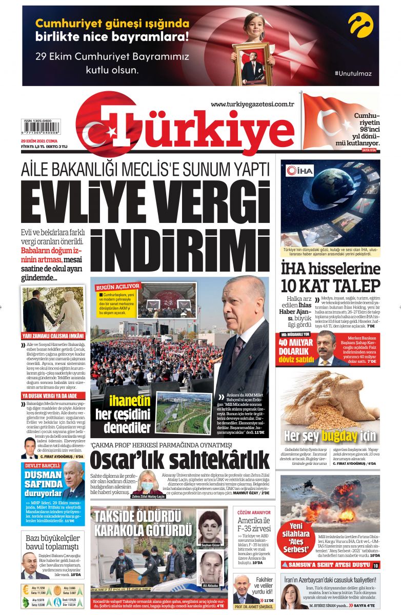 Aile Bakanlığı Meclis'e sunum yaptı: Evliye vergi indirimi