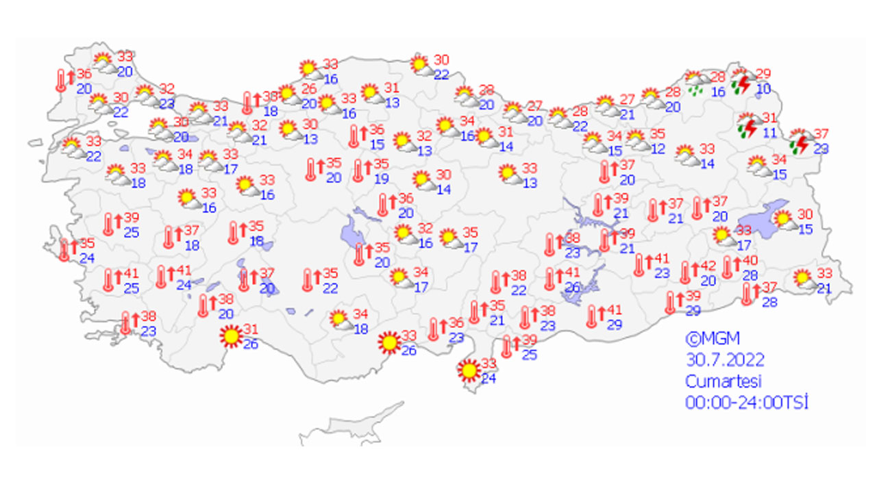 Hafta sonu plan yapanlar dikkat! Kavurucu sıcaklar geliyor