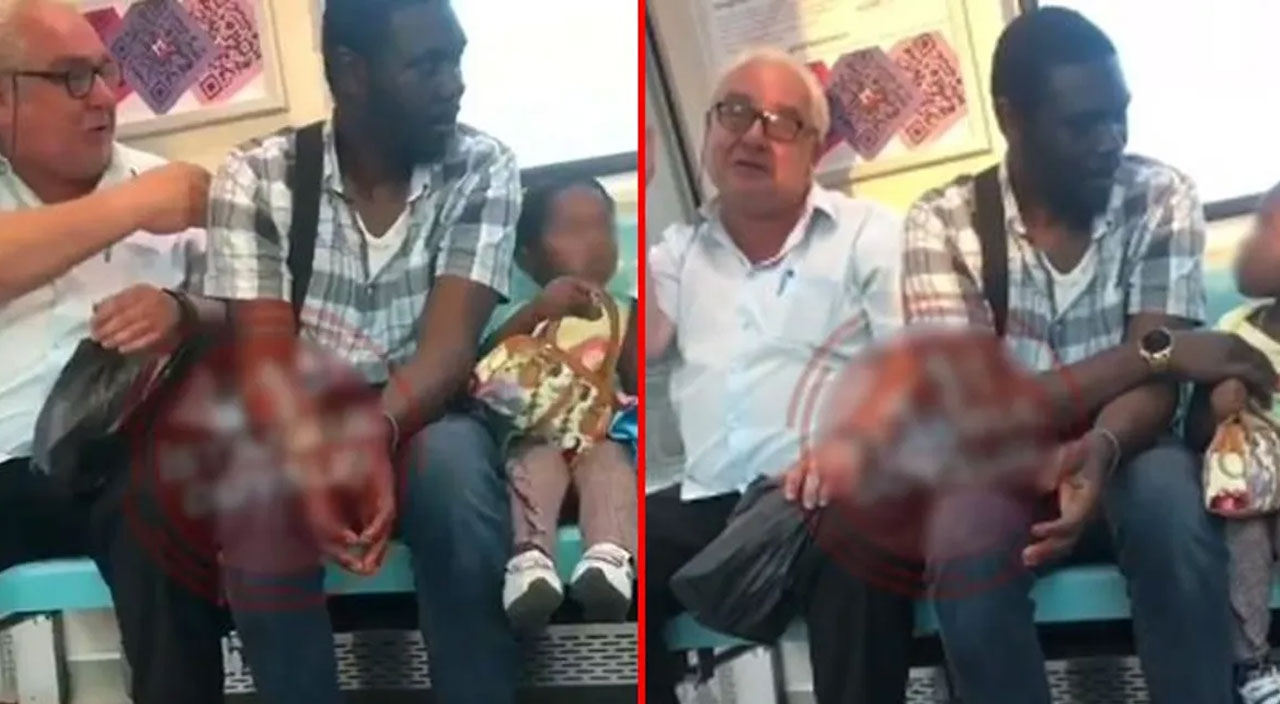 İstanbul’da metroda siyahi aileye ırkçılık: Gözaltına alındı