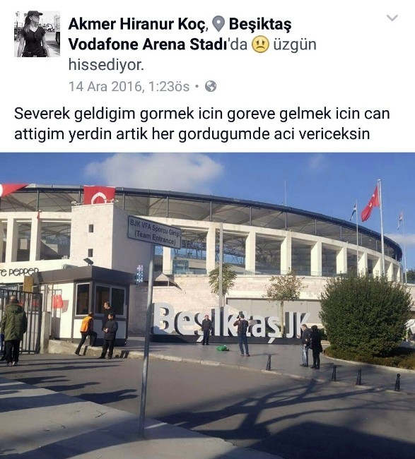 Geride 'Şehitler Tepesi' paylaşımı kaldı!