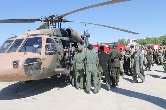 7 askerimiz için tören düzenlendi