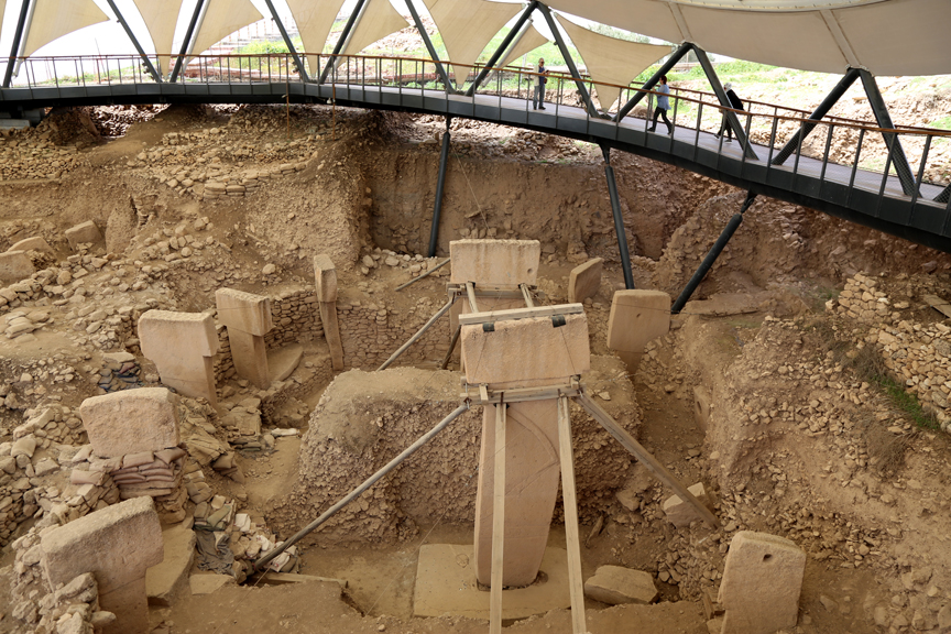 Göbeklitepe'de titiz çalışma sürüyor