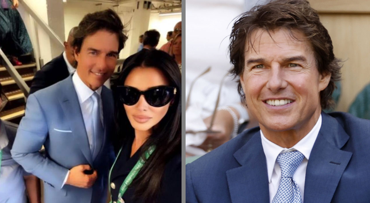 Wimbledon finalinde Aslıhan Doğan Turan Tom Cruise ile fotoğraf paylaştı, sosyal medyanın diline düştü
