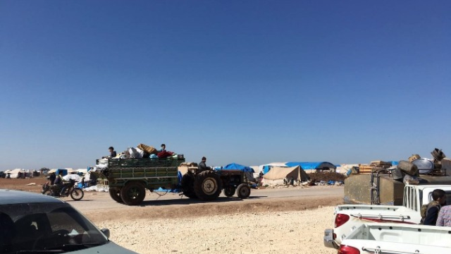 DAEŞ'in saldırılarından kaçanlar güvenli bölgelere gidiyor