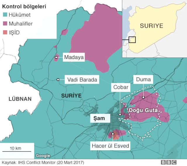 Şam'da son yılların en büyük çatışması yaşanıyor