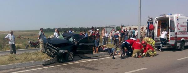 Korkunç kazadan inanılmaz kurtuluş