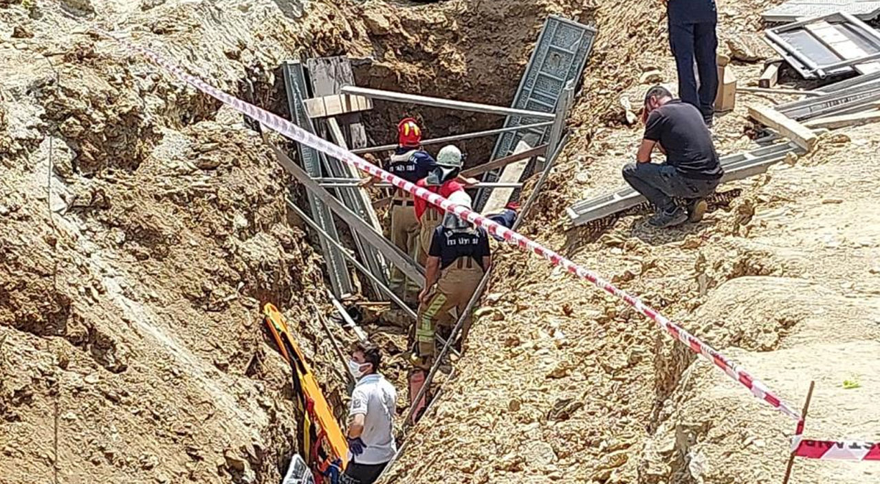 Başakşehir’de inşaat alanında göçük! 1 işçi hayatını kaybetti Başakşehir’de inşaat alanında göçük! 1 işçi hayatını kaybetti