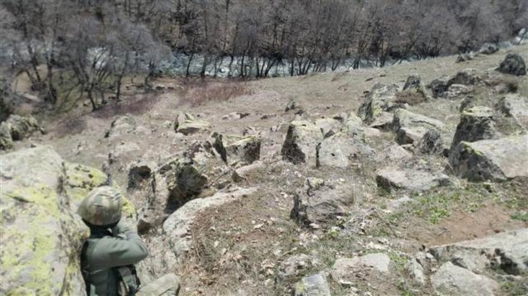 Muş Varto'da dere yatağına operasyon