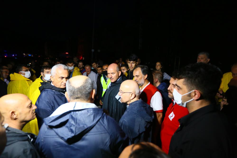 Bakan Soylu sel bölgesinde