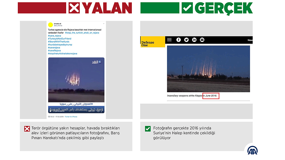 Barış Pınarı Harekatı aleyhine 'yasaklı ve kimyasal silahlar' yalanı