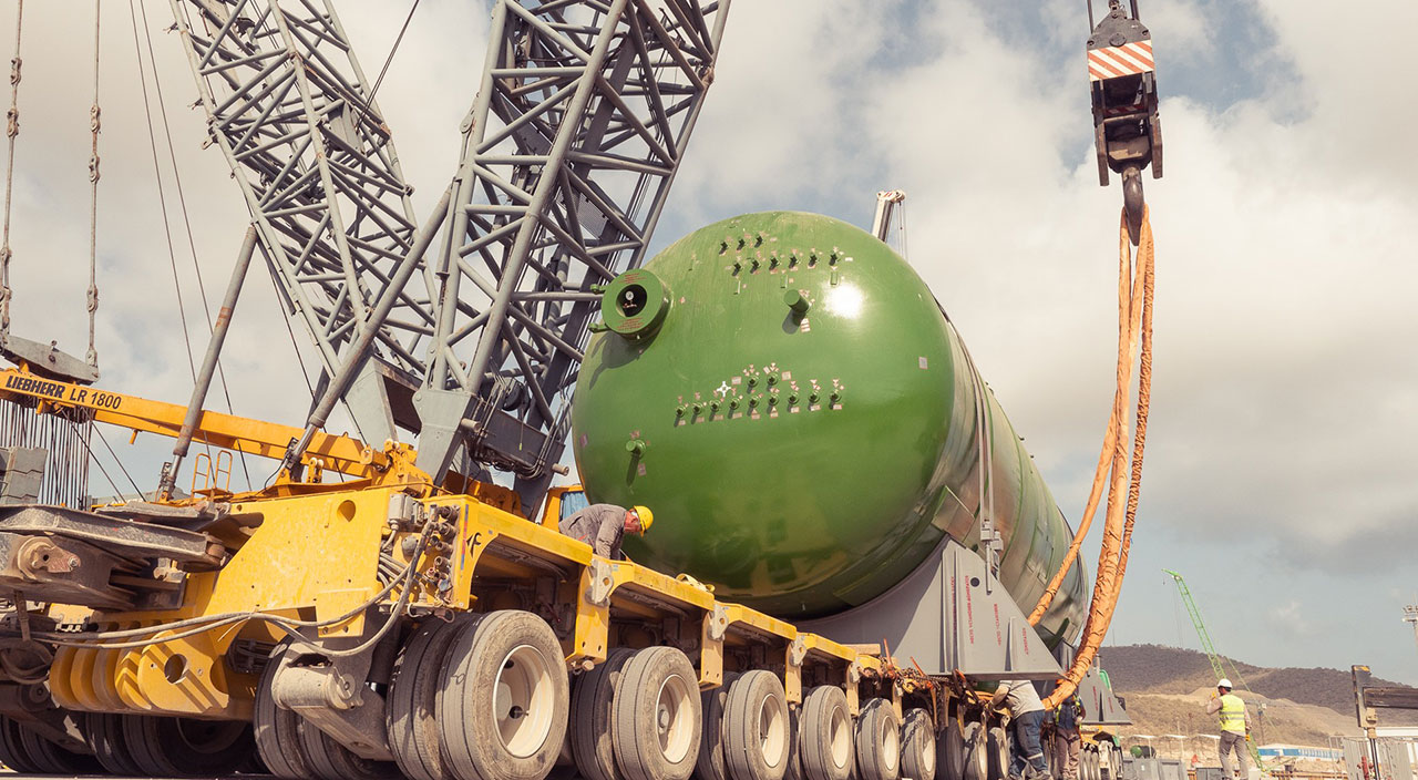 Buhar jeneratörleri Akkuyu NGS sahasına ulaştırıldı: İkinci güç ünitesinde kullanılacak