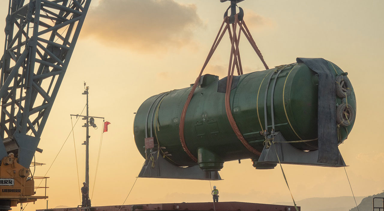 Buhar jeneratörleri Akkuyu NGS sahasına ulaştırıldı: İkinci güç ünitesinde kullanılacak