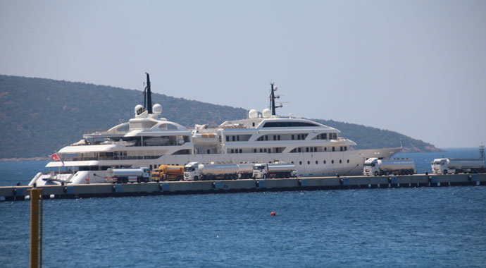 Cimri milyonerler yakıt için Bodrum’a geliyor