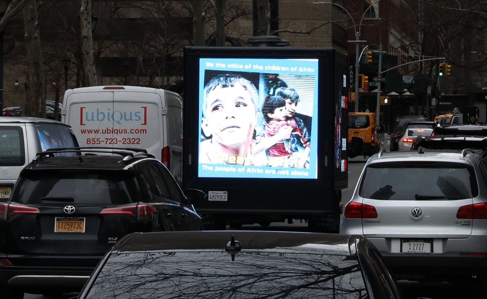 Afrin yalanları New York’ta Afrin yalanları New York’ta