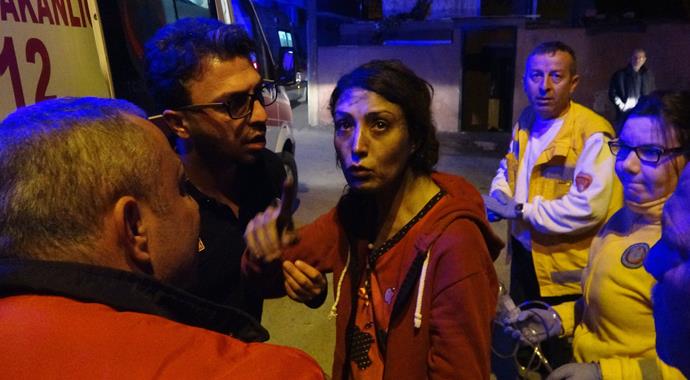 3 kadın diri diri yanmaktan son anda kurtarıldı