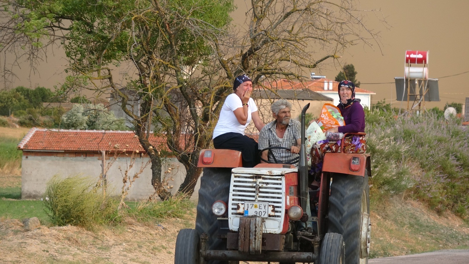 Gelibolu Tarihi Yarımadası'ndaki yangın sebebiyle Çanakkale'de 3 köy boşaltıldı