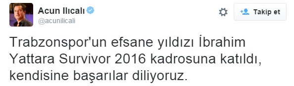İbrahim Yattara Survivor'da!