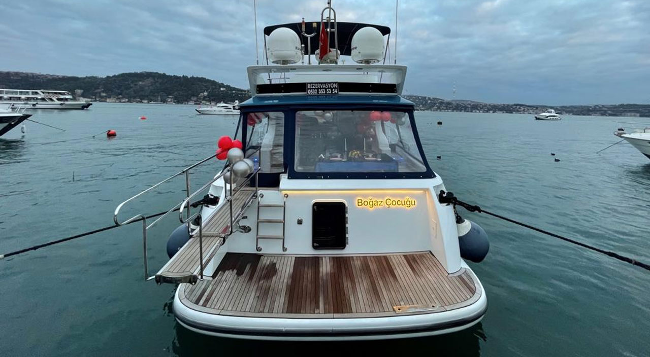 İstanbul'da güvenilir yat kiralama şirketi Boğaz Çocuğu