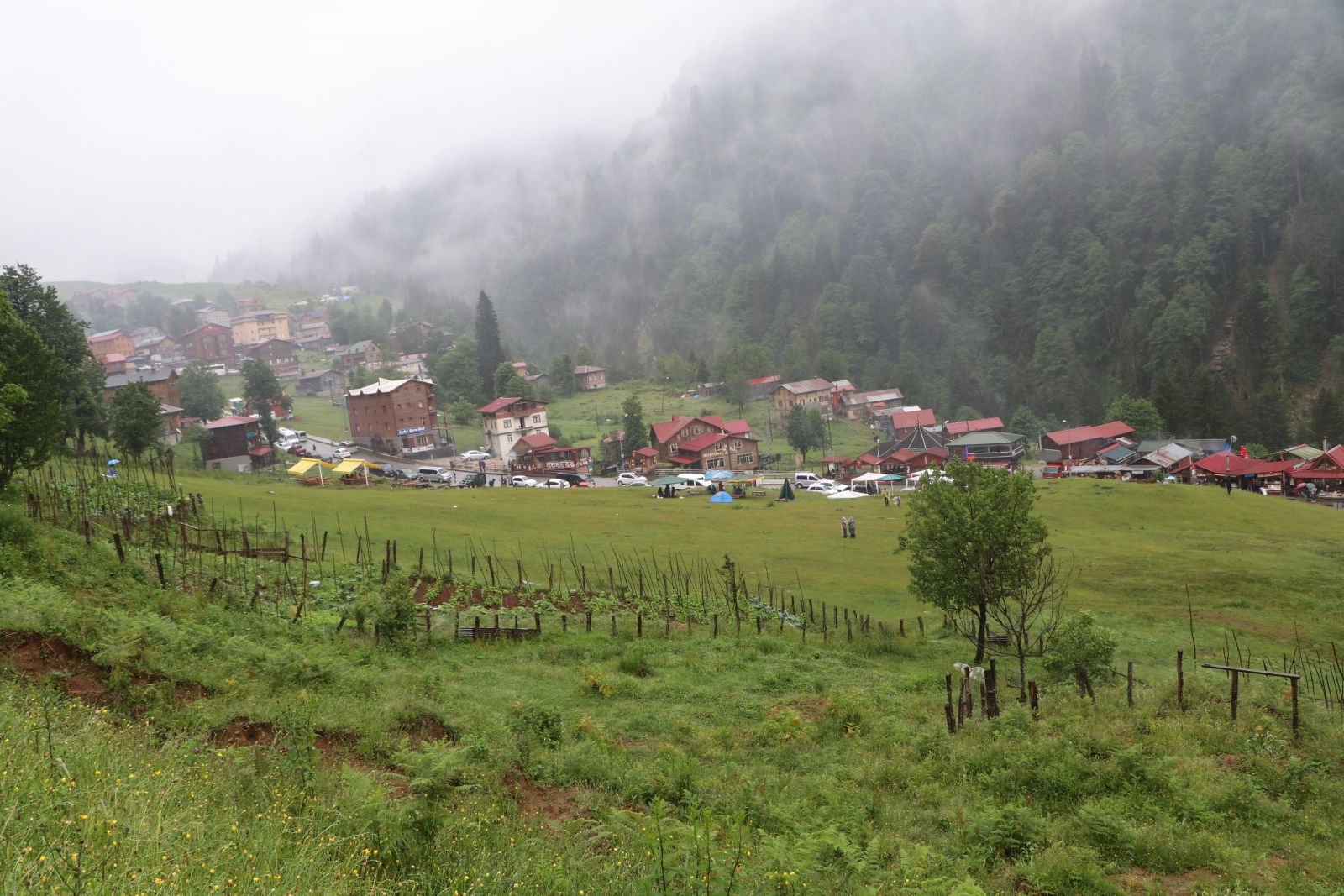 Rize'nin Çamlıhemşin ilçesi günde 25-30 bin turisti ağırlıyor