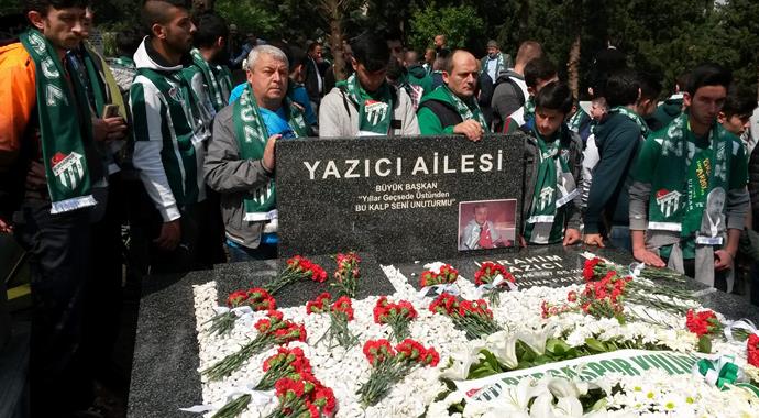 İbrahim Yazıcı mezarı başında anıldı