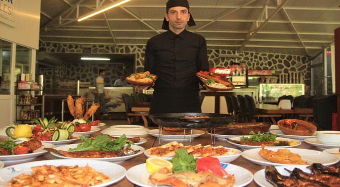 23 çeşit yemeği yapılıyor, yıllık tüketim 70 ton