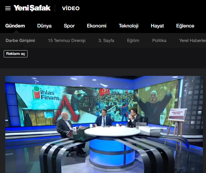 Bütün medya destek verdi