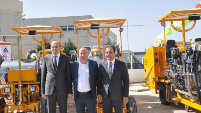 İlk yerli üretim çizgi makinesi İlk yerli üretim çizgi makinesi